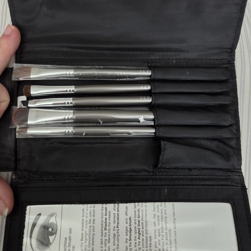 Sephora Metallic Gray Clutch - Picture 2 of 2